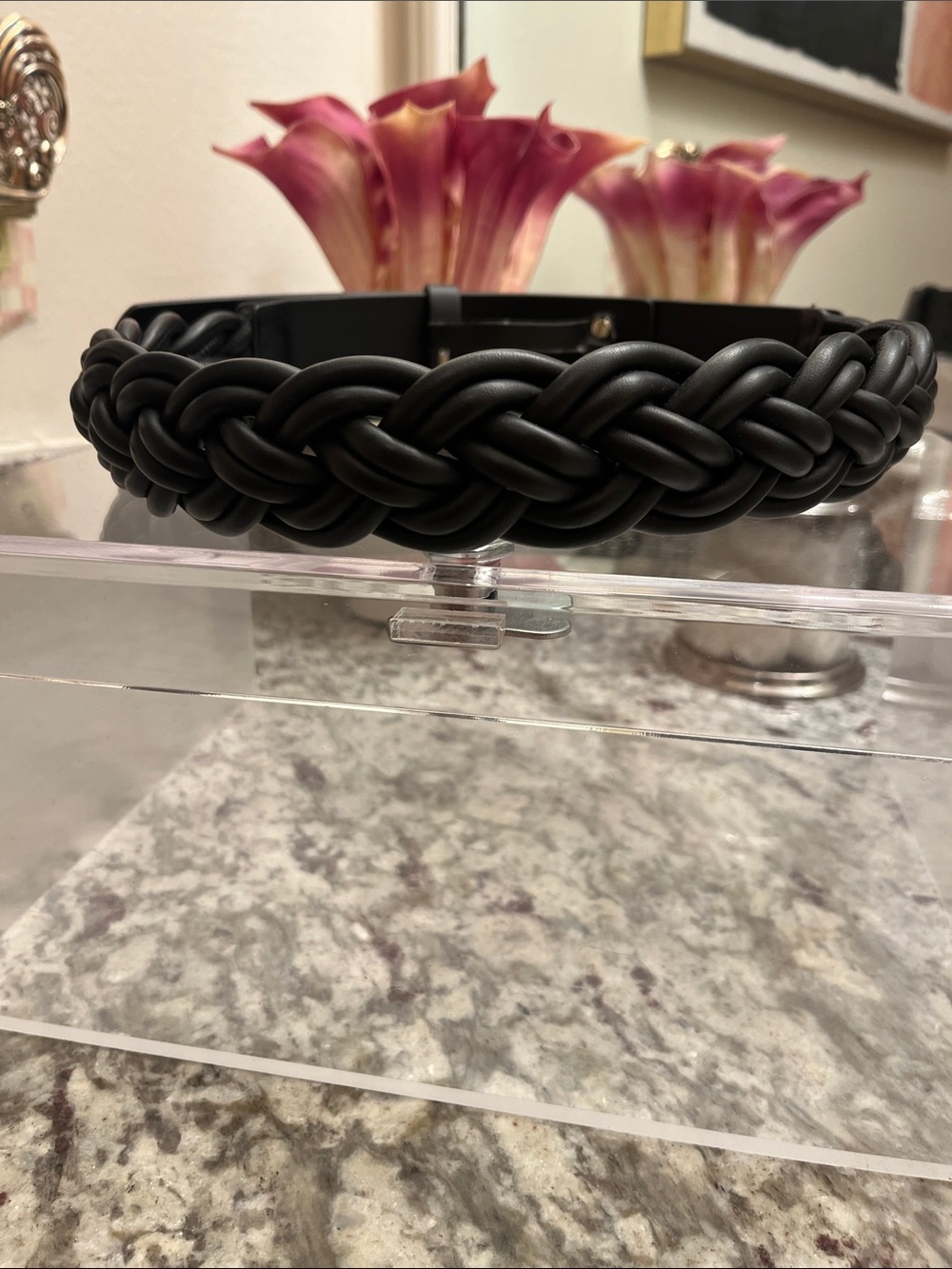 Express Braided Black Women's Belt